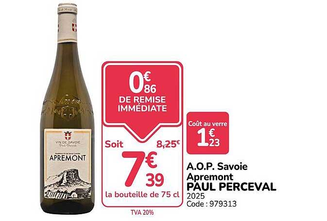 A.O.P. Savoie Apremont PAUL PERCEVAL 2025