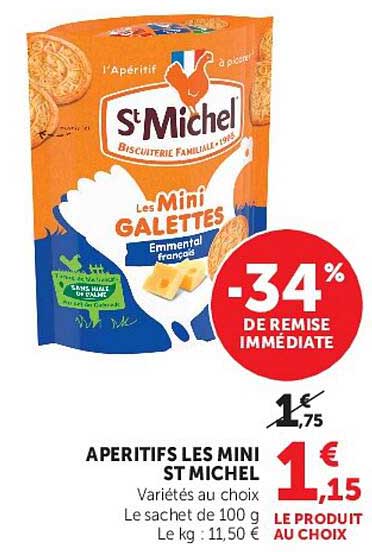 APERITIFS LES MINI ST MICHEL