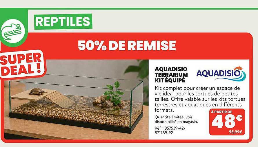 AQUADISIO TERRARIUM KIT ÉQUIPÉ