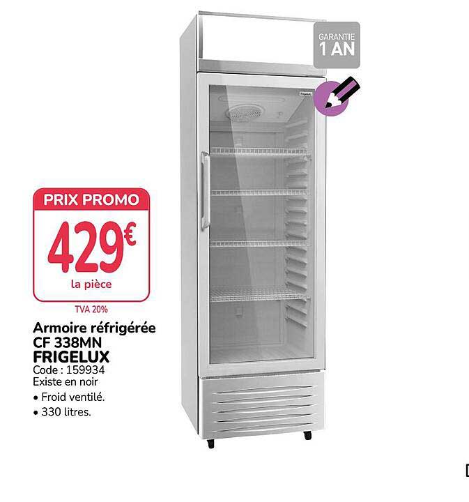 Armoire réfrigérée CF 338MN FRIGELUX