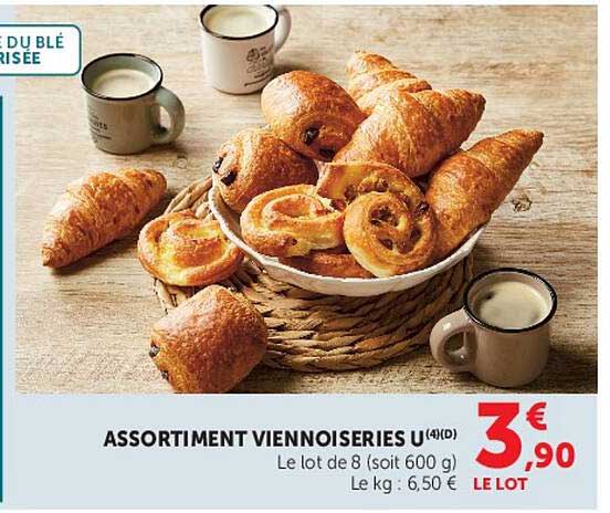 ASSORTIMENT VIENNOISERIES U