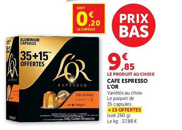 Café Espresso L’OR