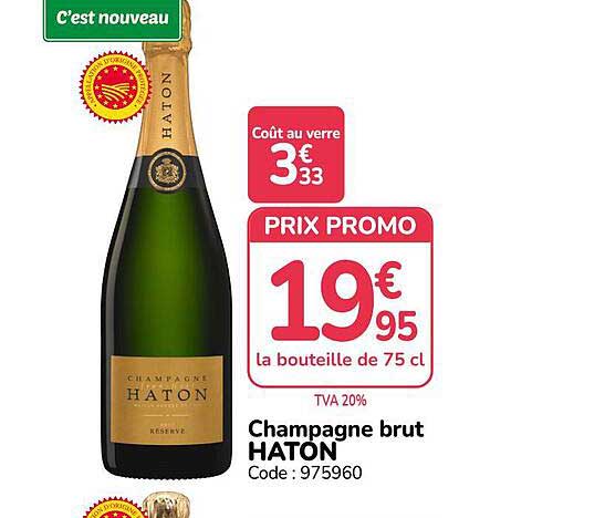 Champagne brut HATON