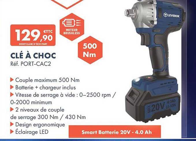 CLÉ À CHOC