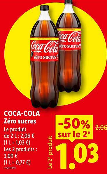 COCA-COLA Zéro sucres