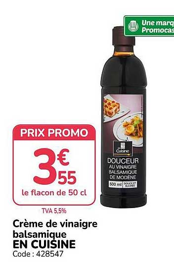 Crème de vinaigre balsamique EN CUISINE