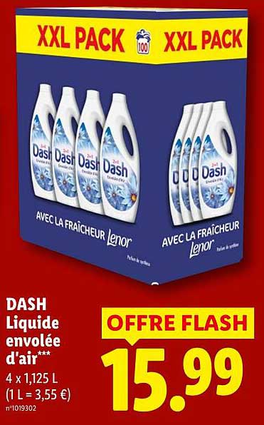 DASH Liquide envolée d'air***
