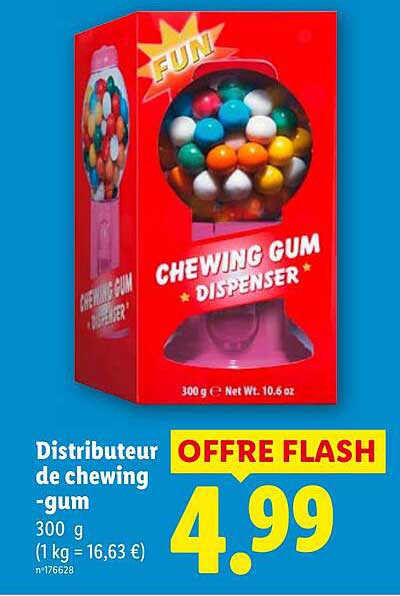 DISTRIBUTEUR DE CHEWING-GUM