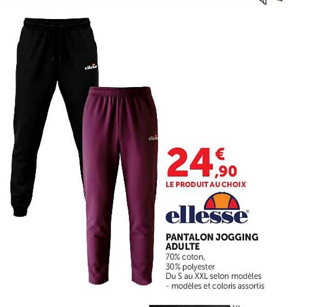 ellesse PANTALON JOGGING ADULTE