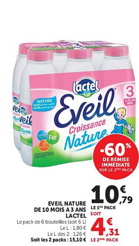 EVEIL NATURE DE 10 MOIS A 3 ANS LACTEL