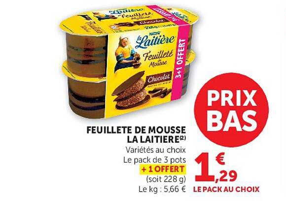 FEUILLETE DE MOUSSE LA LAITIERE E(2)