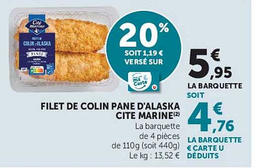 FILET DE COLIN PANE D'ALASKA CITE MARINE(2)