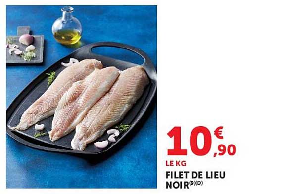 FILET DE LIEU NOIR