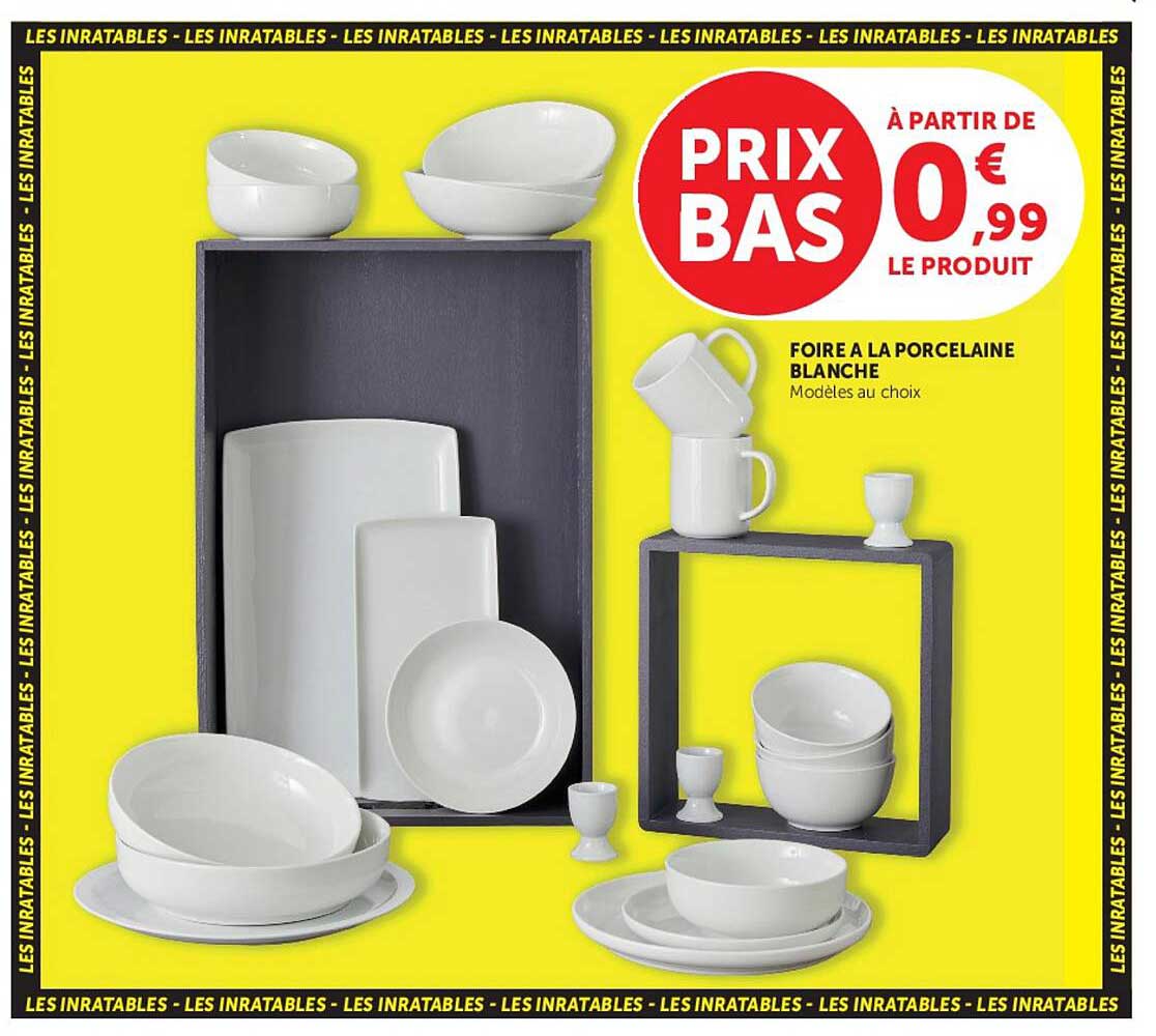 FOIRE A LA PORCELAINE BLANCHE