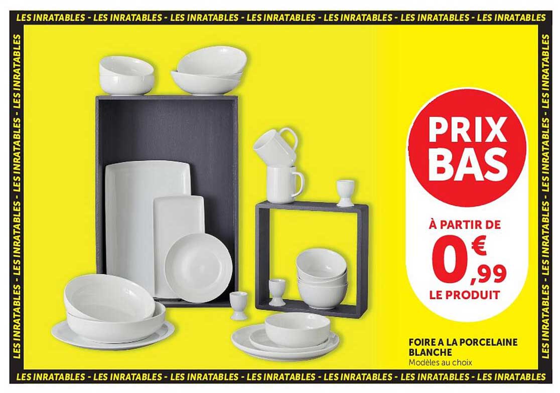 FOIRE A LA PORCELAINE BLANCHE