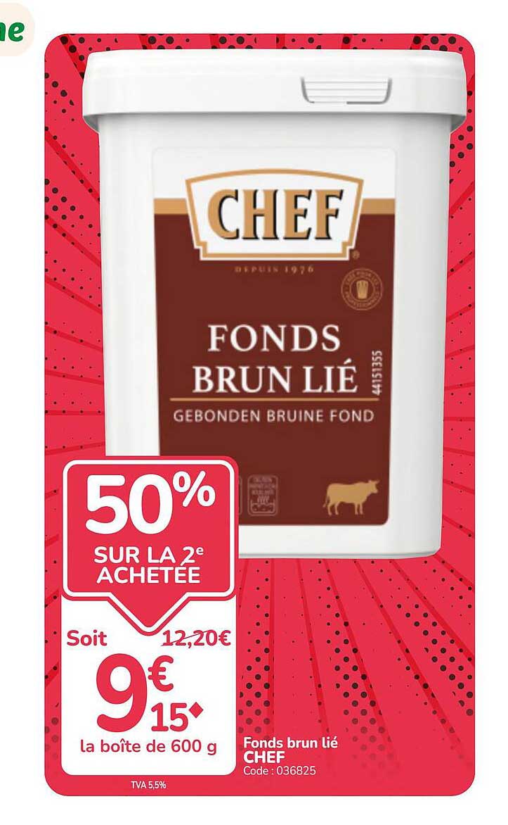 Fonds brun lié CHEF
