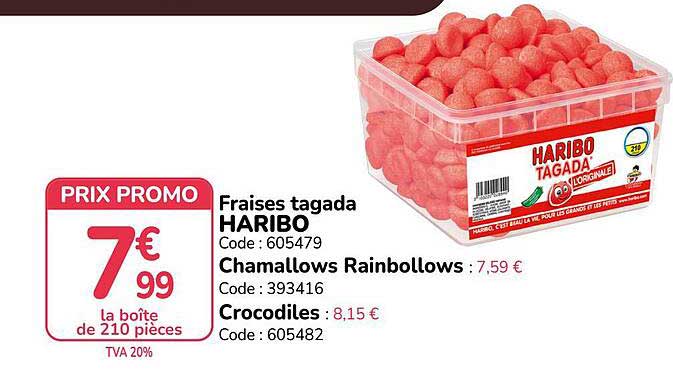Fraises tagada HARIBO