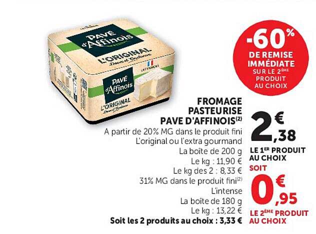 FROMAGE PASTEURISE PAVE D'AFFINOIS(2)