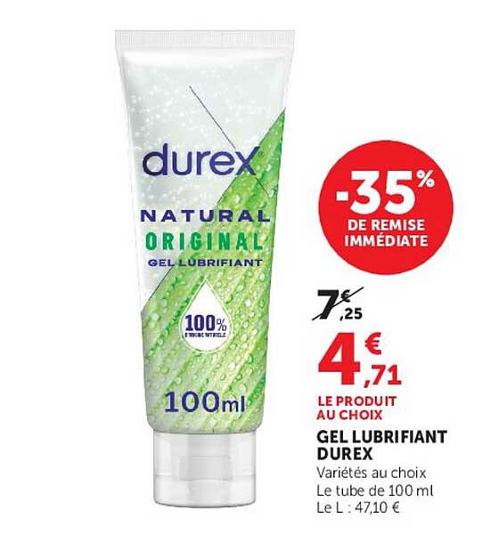 GEL LUBRIFIANT DUREX