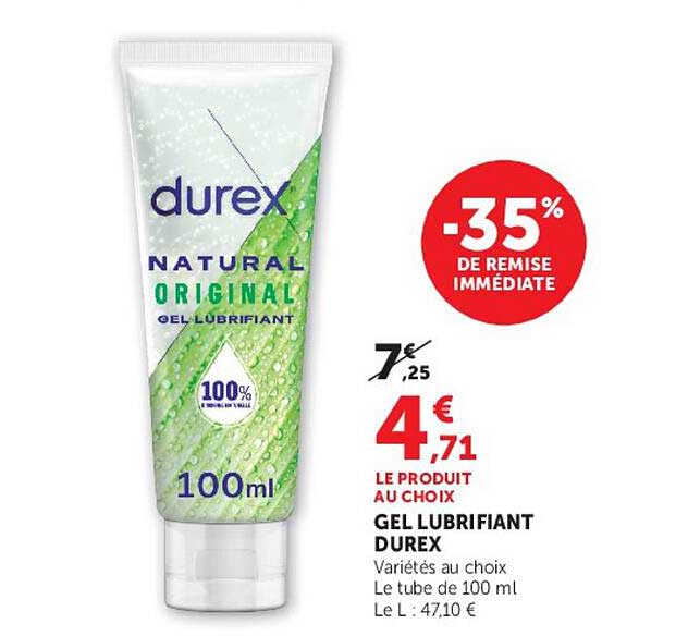 GEL LUBRIFIANT DUREX