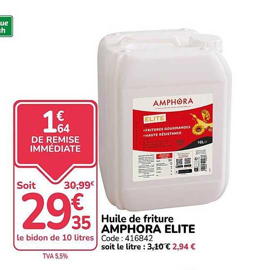 Huile de friture AMPHORA ELITE