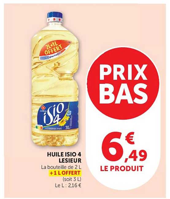HUILE ISIO 4 LESIEUR