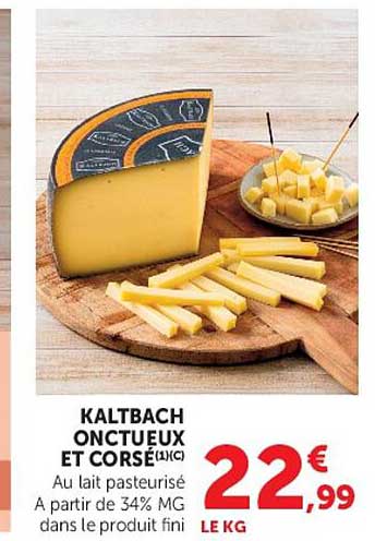 KALTBACH ONCTUEUX ET CORSE