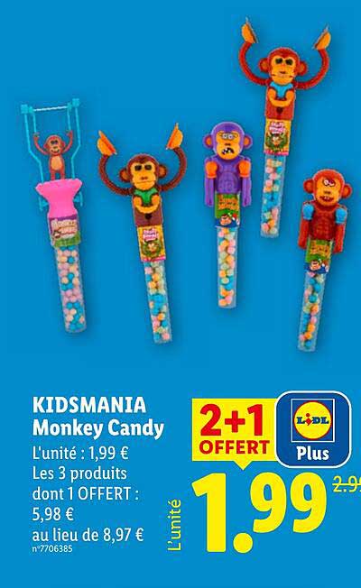 KIDSMANIA Monkey Candy