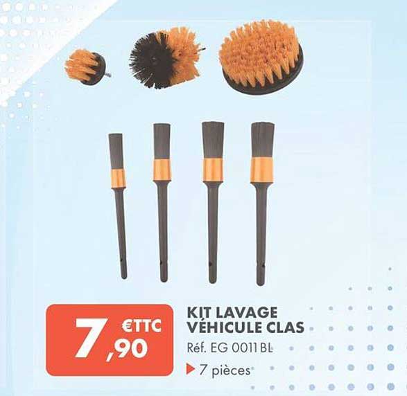 KIT LAVAGE VÉHICULE CLAS