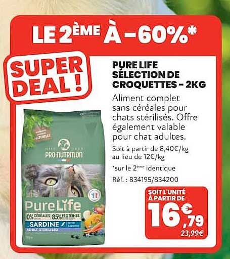 LE 2ÈME À -60%*