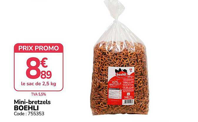 Mini-bretzels BOEHLI