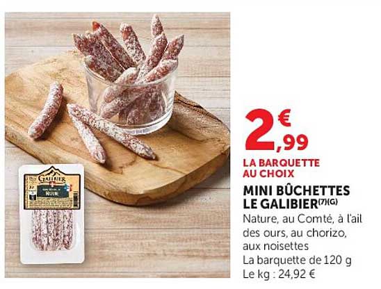 MINI BÛCHETTES LE GALIBIER
