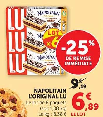 NAPOLITAIN L'ORIGINAL LU
