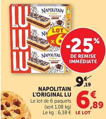 NAPOLITAIN L'ORIGINAL LU