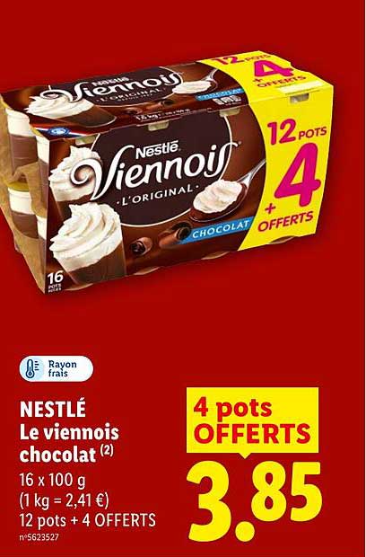 NESTLÉ Le viennois chocolat