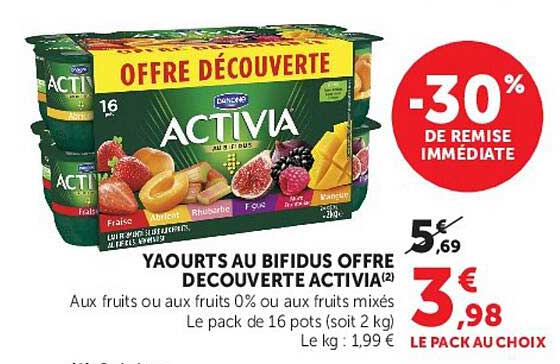 OFFRE DÉCOUVERTE ACTIVIA