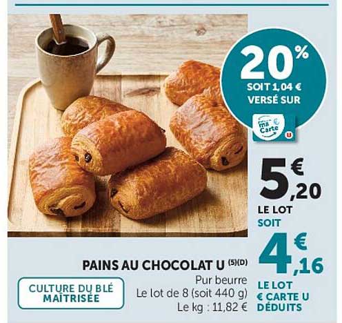 PAINS AU CHOCOLAT U (5)(D)