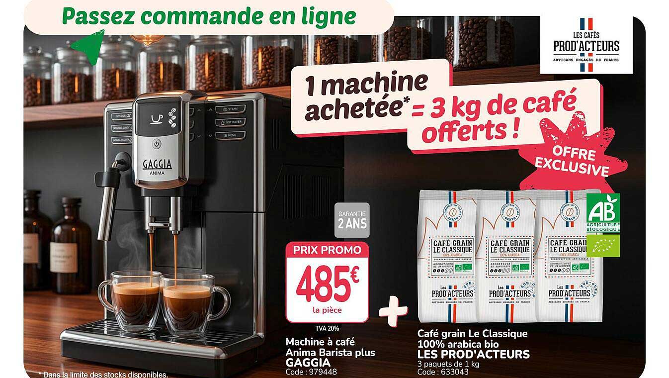 Passez commande en ligne