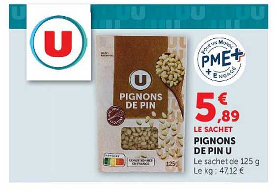 PIGNONS DE PIN U
