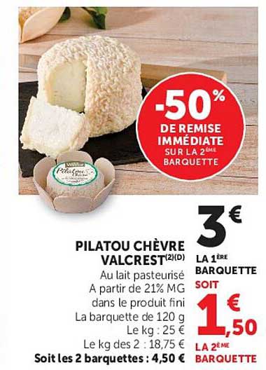 PILATOU CHÈVRE VALCRES (2)(D)