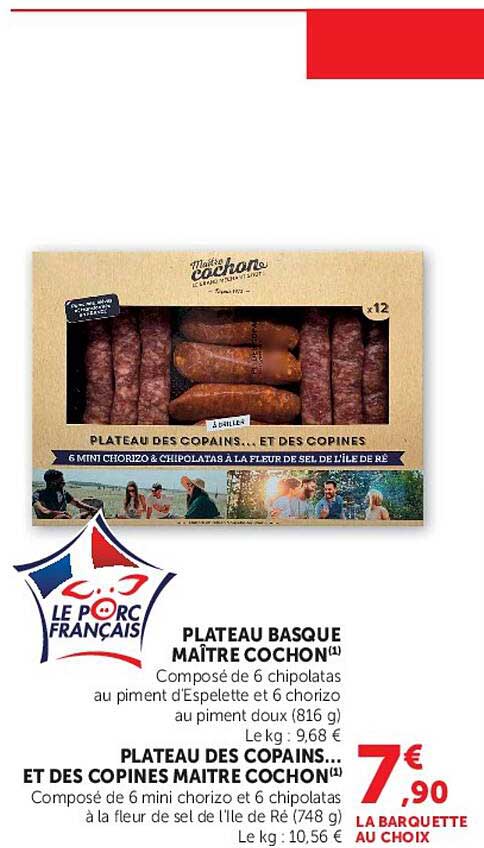 PLATEAU DES COPAINS... ET DES COPINES MAÎTRE COCHON