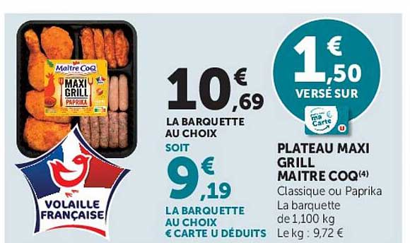 PLATEAU MAXI GRILL MAITRE COQ(4)