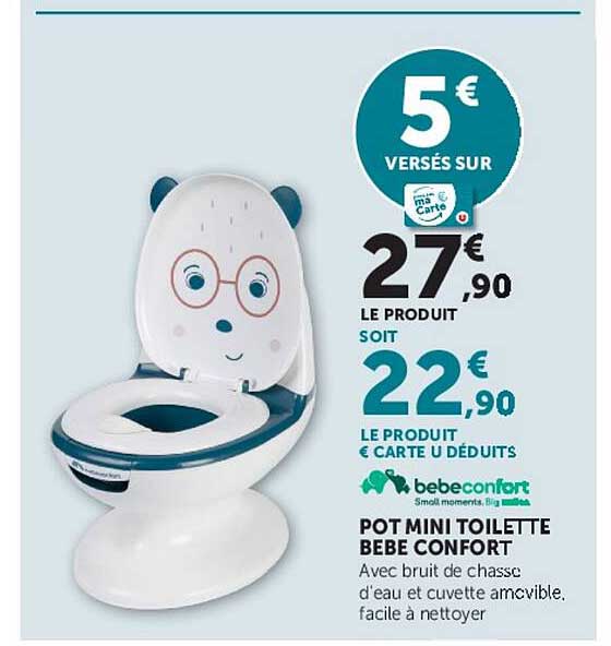 POT MINI TOILETTE BEBE CONFORT