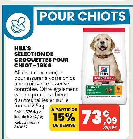 POUR CHIOTS