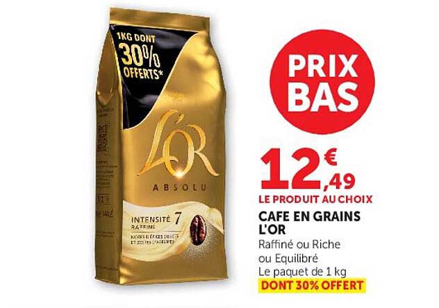 PRIX BAS