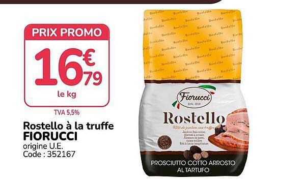 PRIX PROMO 16€79 le kg