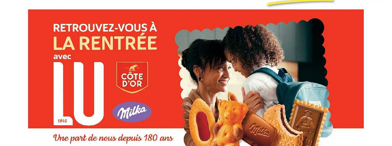 RETROUVEZ-VOUS À LA RENTRÉE avec LU CÔTE D'OR Milka