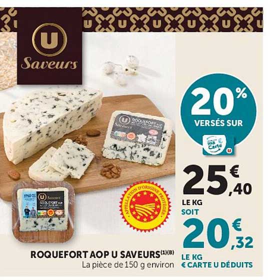 ROQUEFORT AOP U SAVEURS