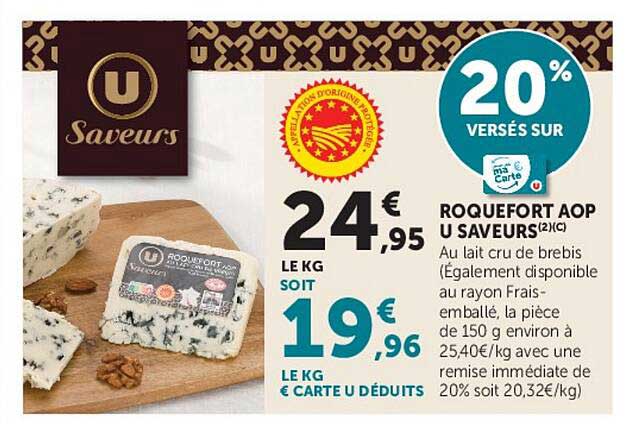 ROQUEFORT AOP U SAVEURS