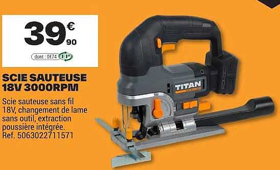 SCIE SAUTEUSE 18V 3000RPM